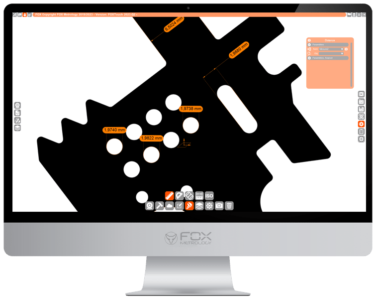 Logiciel Fox Metrology
